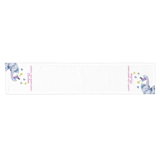 Kute Cartoons Korte Tafelloper (Horizontaal)