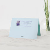 Kute Cat Art Greetings Birthday Card Womans Name Kaart (Achterkant)