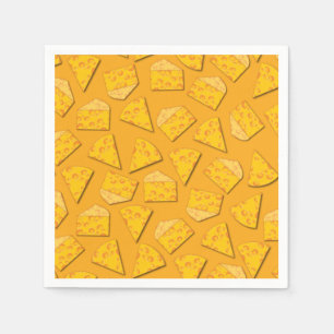 Kute Cheese Wedge Kinder 1e verjaardag Servet