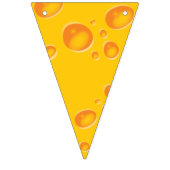 Kute Cheese Wedge Kinder 1e verjaardag Vlaggetjes (Derde vlag)