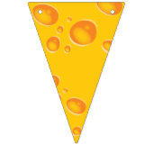 Kute Cheese Wedge Kinder 1e verjaardag Vlaggetjes (Tweede vlag)