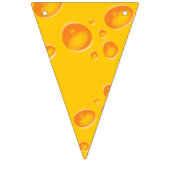 Kute Cheese Wedge Kinder 1e verjaardag Vlaggetjes (Eerste vlag)