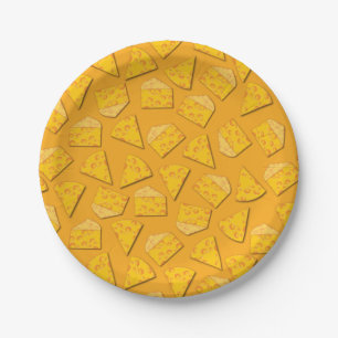 Kute Cheese Wedge Kinder 1st Birthday Party Papieren Bordje