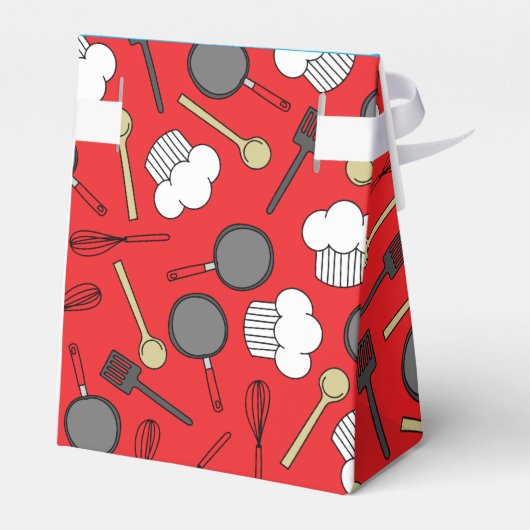 Kute Chef Koking Kinderen 1e verjaardag Bedankdoosjes (Achterkant)