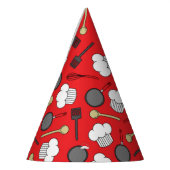 Kute Chef Koking Kinderen 1e verjaardag Feesthoedjes (Links)