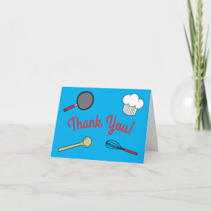 Kute Chef Koking Kinderen 1e verjaardag Kaart