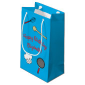 Kute Chef Koking Kinderen 1e verjaardag Klein Cadeauzakje (Achterkant Gekanteld)