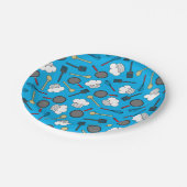 Kute Chef Koking Kinderen 1e verjaardag Papieren Bordje (Gekanteld)