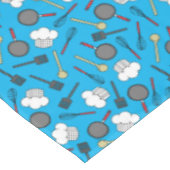 Kute Chef Koking Kinderen 1e verjaardag Tafelkleed (Gekanteld)