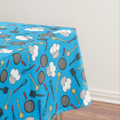 Kute Chef Koking Kinderen 1e verjaardag Tafelkleed (Voorbeeld)