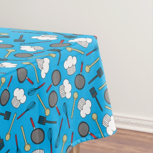 Kute Chef Koking Kinderen 1e verjaardag Tafelkleed (Voorbeeld)