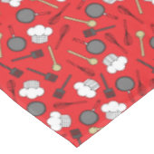 Kute Chef Koking Kinderen 1e verjaardag Tafelkleed (Gekanteld)