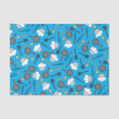 Kute Chef Koking Kinderen 1e verjaardag Tissuepapier (Voorkant)