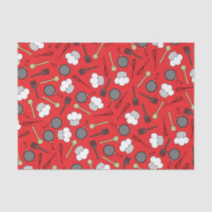 Kute Chef Koking Kinderen 1e verjaardag Tissuepapier