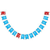 Kute Chef Koking Kinderen 1e verjaardag Vlaggetjes (Alle)