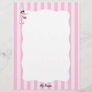 Kute Chef Recipe Pages voor Multomap