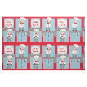 Kute Chefs Special Thleed Print Stof (Fat Quarter)