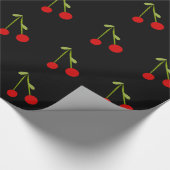 Kute -Cherry Wrapping Paper Cadeaupapier (Hoek)