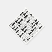 Kute Chess Board Game Kinderen Birthday Party Servet (Hoek)