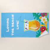 Kute cocktail strand life add message strandlaken (Voorkant)