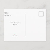 Kute Collage Foto Sage Baby Birth Announance Aankondigingskaart (Achterkant)