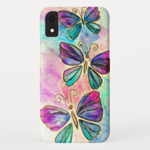 Kute Colorful Butterflies Flying - Spring Joy - Case-Mate iPhone Case