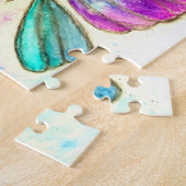 Kute Colorful Butterflies Legpuzzel (Zijkant)