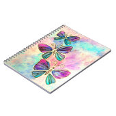Kute Colorful Butterflies Notitieboek (Linkerzijde)