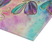 Kute Colorful Butterflies Snijplank (Hoek)