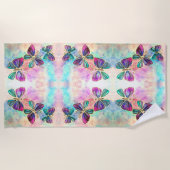 Kute Colorful Butterflies Strandlaken (Voorkant)