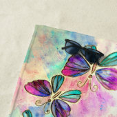Kute Colorful Butterflies Strandlaken (In situ)