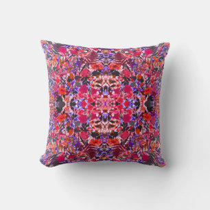 Kute colorful girley  bloemen gemengd kussen