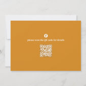 Kute Colorful Moderne Birthday Popsicles QR Code Kaart (Achterkant)