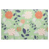 Kute Colorful Retro Floral Pattern Stof (Fat Quarter)