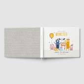 Kute Colorful Yellow Monsters Kinderen van afgelop Gastenboek (Volledig)