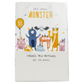 Kute Colorful Yellow Monsters Kinderen van afgelop Medium Cadeauzakje (Voorkant)