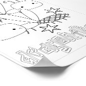 Kute Colour Bugs Dragonflies Poster (Hoek)