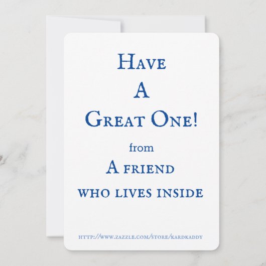 Kute computer en ballonnen op zaterdag Kaart (Achterkant)