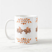 Kute Country Herfst Kust Winged Varkens Koffiemok (Links)