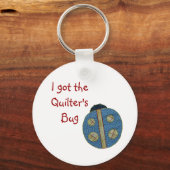 Kute country style Quilling Ladybug Sleutelhanger (Voorkant)