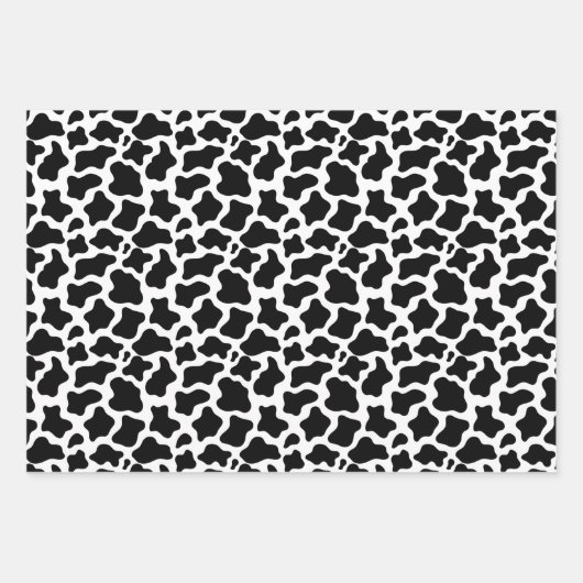 Kute Cow Print Pattern Farmer Gifts Farm Animals Inpakpapier Vel (Voorkant 2)