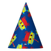 Kute Crab Beach 1st Birthday Party Feesthoedjes (Links)