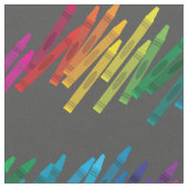 Kute Crayons Kinder Kunstscholen Stof (Close Up)