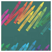 Kute Crayons Kinder Kunstscholen Stof (Close Up)