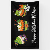 Kute & Creepy Halloween-behandelingen, geboorteban Spandoek (Verticaal)