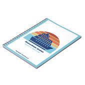 Kute cruise Ship Family Trip Sunset Personated Notitieboek (Linkerzijde)