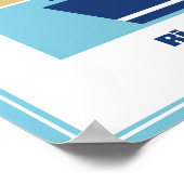 Kute cruise Ship Family Trip Sunset Personated Poster (Hoek)