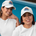 Kute cruise Ship Family Trip Sunset Personated Trucker Pet<br><div class="desc">Petten van een aangepast cruiseschip voor je familiereünie of een lenteseizoen naar Bermuda,  de Bahama's of de Caraïben. Pas deze leuke petten t - shirts aan met je familienaam en bestemming of jaar.</div>