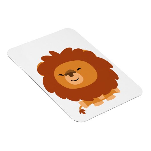 Kute cudly Cartoon Lion Flexible Magnet Magneet (Rechterzijde)