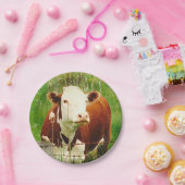 Kute Cudly Koe Paper Bord (Feest)